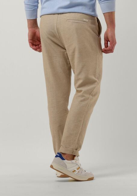 SCOTCH & SODA Chino WARREN COTTON/LINEN TWILL JOGGER Sable - large