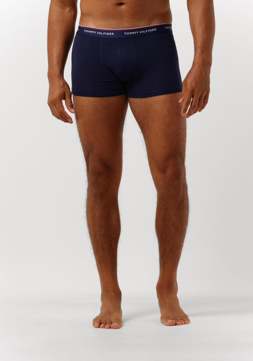 TOMMY HILFIGER UNDERWEAR 3P TRUNK Boxer Bleu fonc&eacute; - large