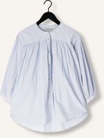 SUMMUM OVERSIZED BLOUSE MICRO STRIPE Blouses Bleu clair SUMMUM OVERSIZED BLOUSE MICRO STRIPE Blouses Bleu clair - medium