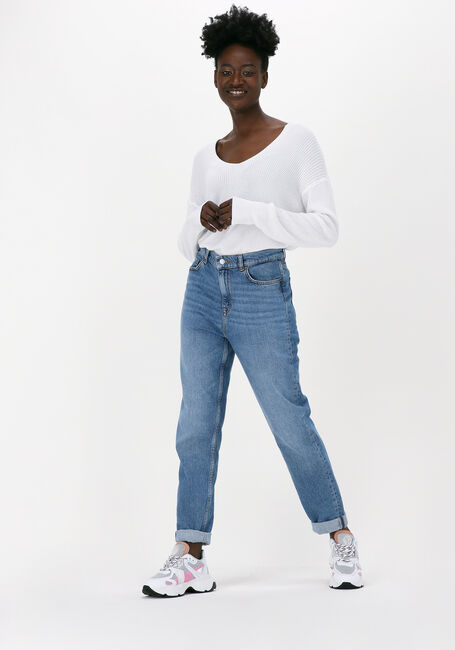 Gebroken wit SIMPLE Top KNITTED TOP - large