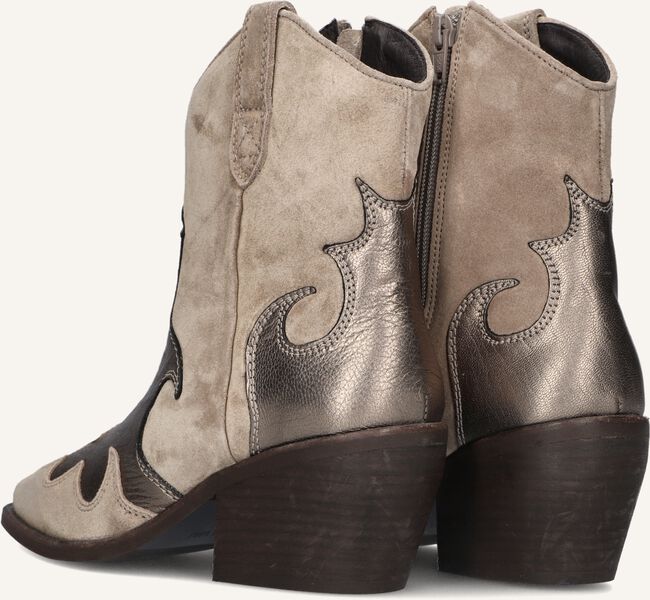 Taupe VIA VAI Enkellaarsjes EVELINE RILEY Taupe VIA VAI Enkellaarsjes EVELINE RILEY - large