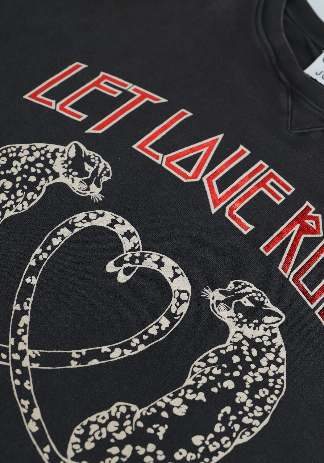 CATWALK JUNKIE Chandail SW LIFE IS LOVE en gris - large