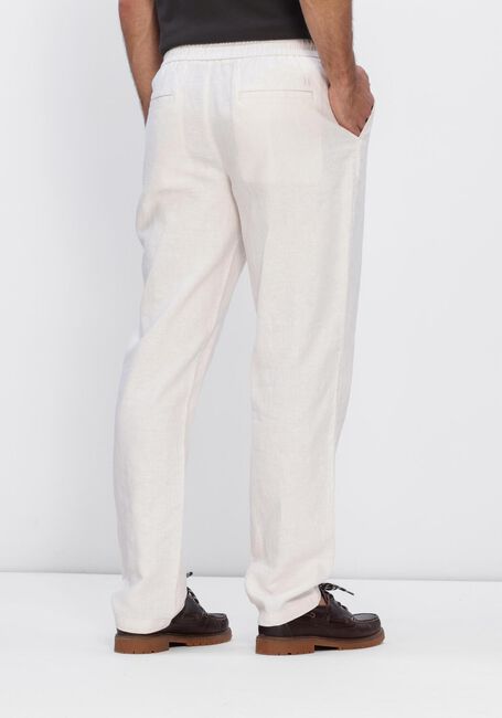 Ecru LES DEUX Wijde broek PATRICK LINEN PANTS - large