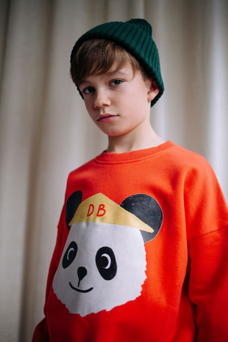 Oranje DAILY BRAT Trui BAO BAO PANDA SWEATER - large