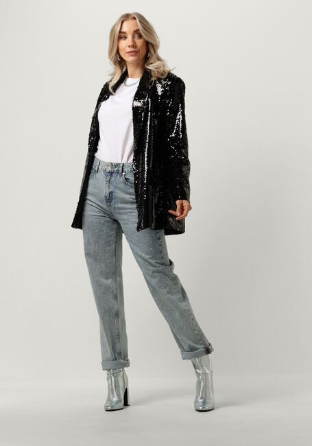 ALIX THE LABEL Blazer LADIES WOVEN SEQUIN BLAZER en noir - large
