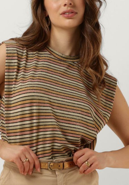 SUMMUM Haut TOP SLEEVELESS MULTICOLOR LUREX JERSEY en multicolore - large