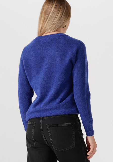 Blauwe SELECTED FEMME Trui SLFLULU LS KNIT O-NECK - large