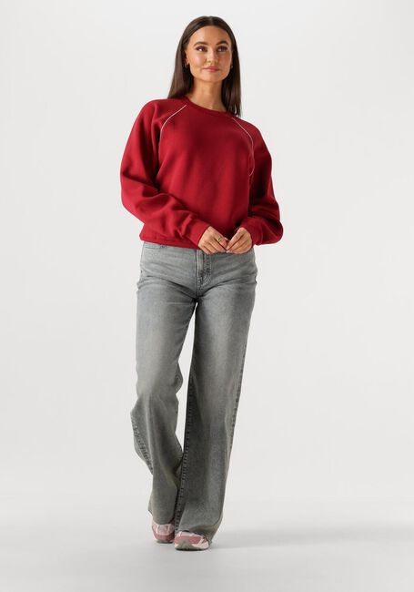 CATWALK JUNKIE GRAPHIC SWEATER WITH PIPING Pulls & Gilets en rose - large