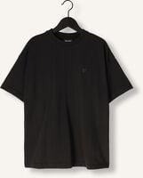 Zwarte LYLE & SCOTT T-shirt HEAVY WEIGHT RELAXED T-SHIRT - medium