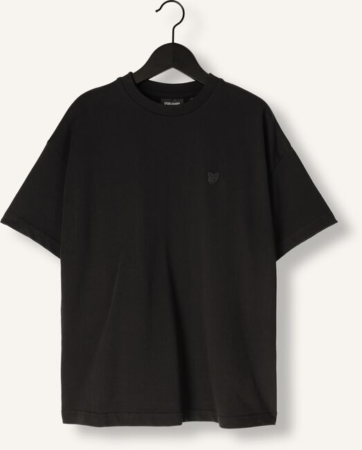 Zwarte LYLE & SCOTT T-shirt HEAVY WEIGHT RELAXED T-SHIRT Zwarte LYLE & SCOTT T-shirt HEAVY WEIGHT RELAXED T-SHIRT - large