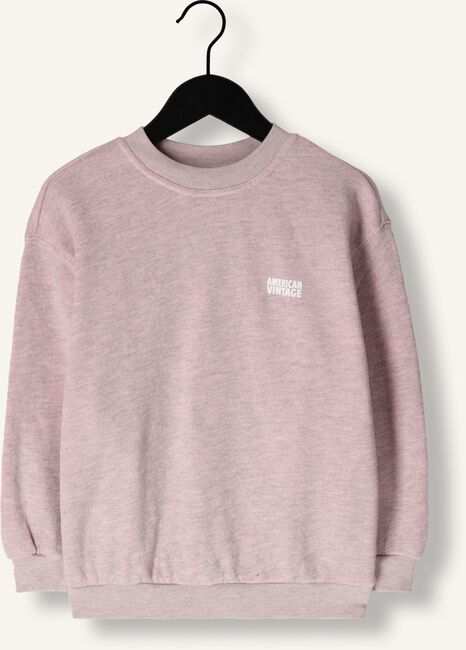 Lichtroze AMERICAN VINTAGE Sweater DOVEN SWEATER Lichtroze AMERICAN VINTAGE Sweater DOVEN SWEATER - large