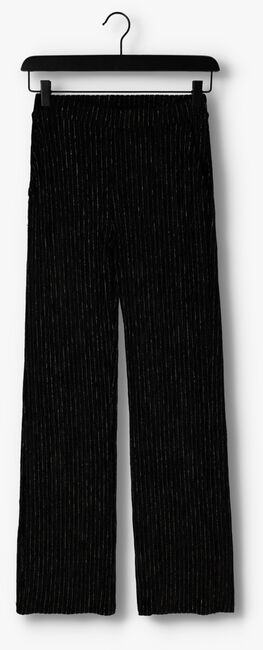 ANOTHER LABEL Pantalon évasé RIVOLI VELVET PANTS en noir - large
