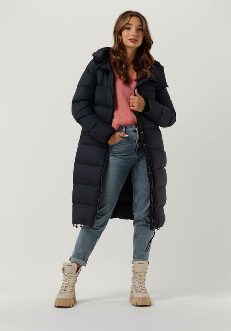 Donkerblauwe BEAUMONT Gewatteerde jas PUFFER PARKA COAT - large