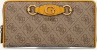 GUESS IZZY SLG CHEQUE ORGANIZER Porte-monnaie en cognac GUESS IZZY SLG CHEQUE ORGANIZER Porte-monnaie en cognac - medium