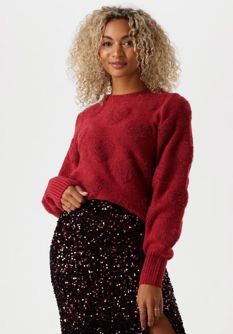 FABIENNE CHAPOT Pull BIBIAN HEART PULLOVER en rouge - large
