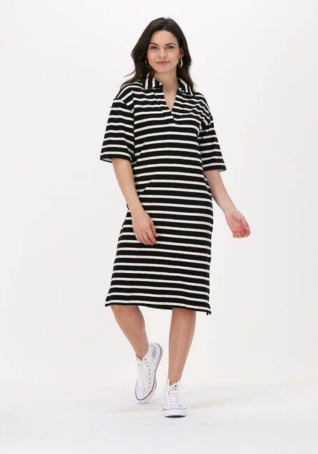 SELECTED FEMME Robe midi SLFTALA 2/4 SHORT DRESS en noir - large