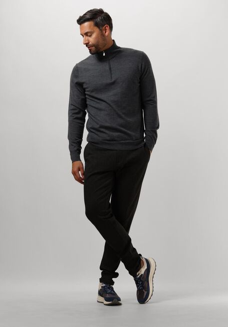 Grijze PROFUOMO Trui PULLOVER HALF ZIP Grijze PROFUOMO Trui PULLOVER HALF ZIP - large