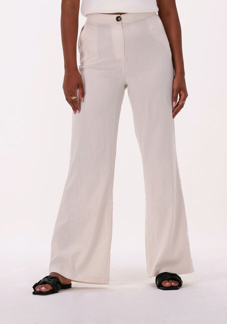 YDENCE Pantalon large PANTS AMILI Blanc - large