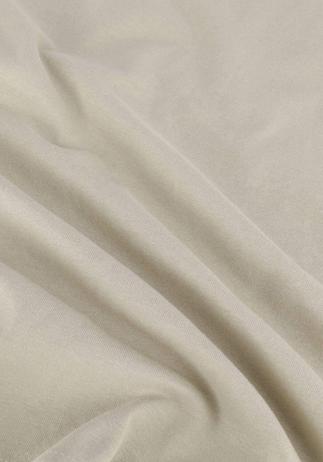 Beige CALVIN KLEIN T-shirt SHRUNKEN BADGE POCKET TEE - large