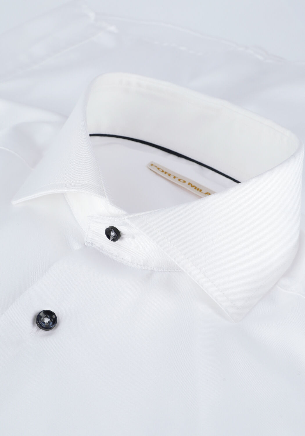 Witte PORTO MILANO Klassiek overhemd PORTO - large