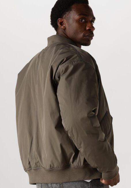 Donkergroene FORÉT Jack BOW BOMBER JACKET - large