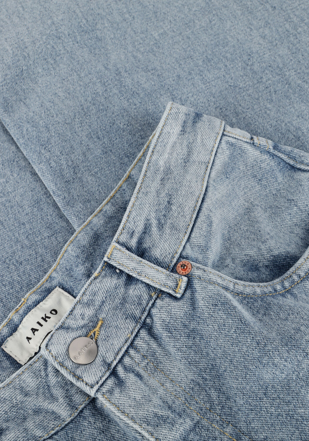 Blauwe AAIKO Wide jeans CHARLY DENIM BLUE CO 687 - large