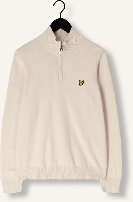 Beige LYLE & SCOTT Trui QUARTER ZIP JUMPER Beige LYLE & SCOTT Trui QUARTER ZIP JUMPER - large