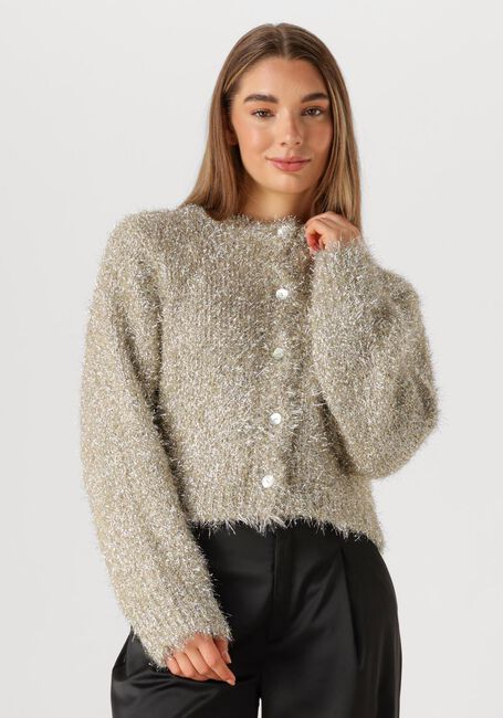 KNIT-TED Gilet LYNN CARDIGAN en or - large