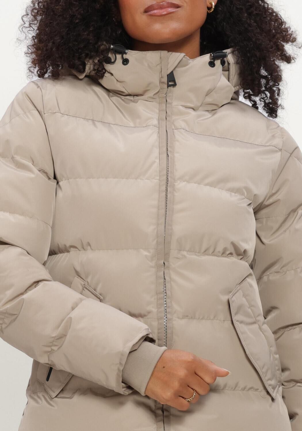 AIRFORCE Veste matelass&eacute; JADE JACKET en beige - large