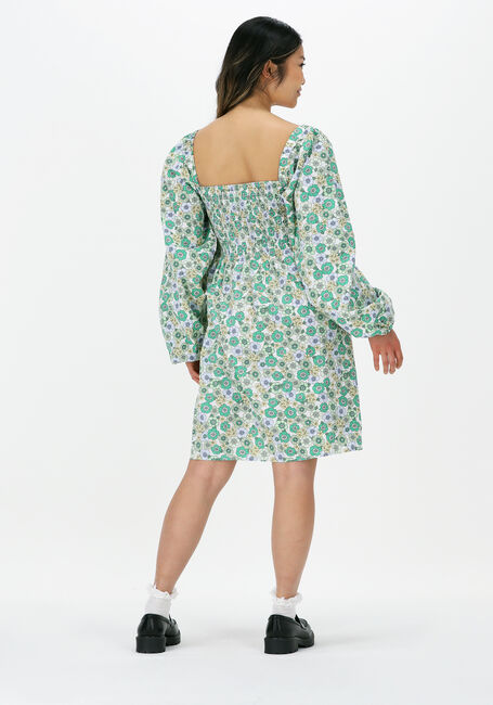 ENVII Mini robe ENLORI LS DRESS AOP 6731 en vert - large
