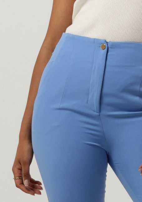ACCESS Pantalon HIGH-WAIST PANTS WITH SEAM DETAIL Bleu clair - large
