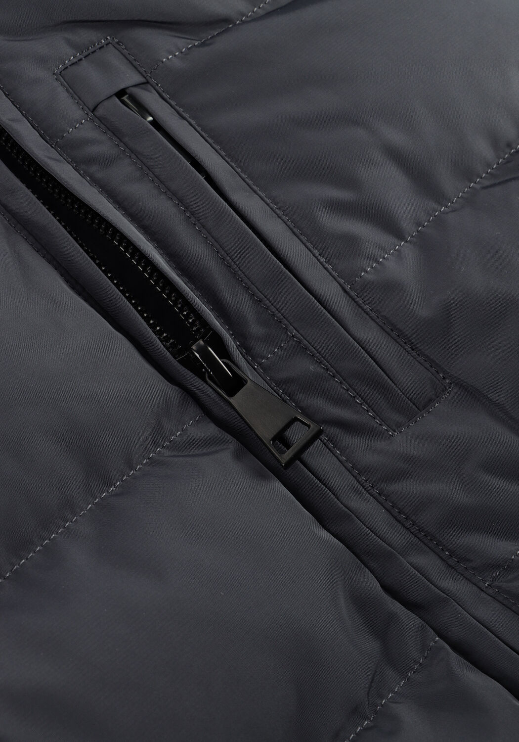 Donkergrijze AIRFORCE Gewatteerde jas FRG1103 - large