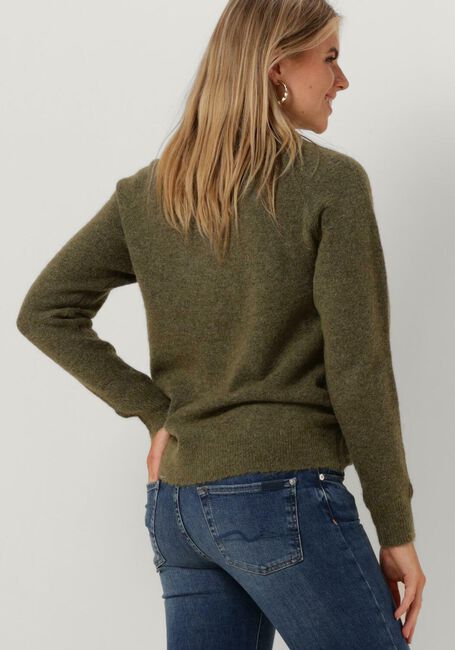 SELECTED FEMME Pull SLFLULU LS KNIT O-NECK B Vert foncé - large