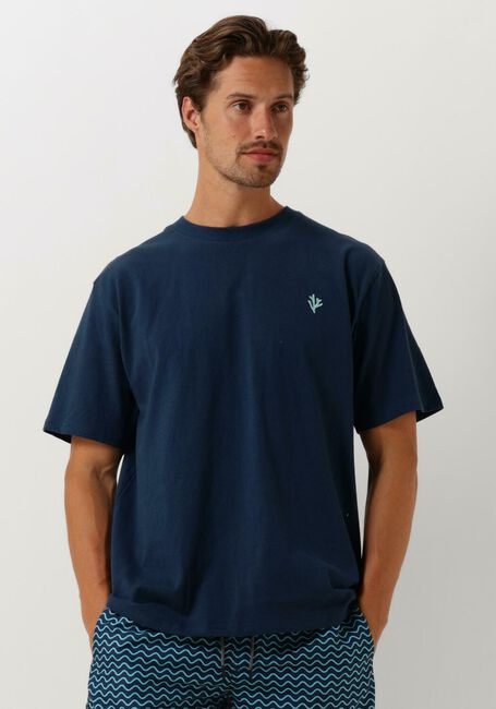 SHIWI T-shirt MEN LIZARD T-SHIRT en bleu - large