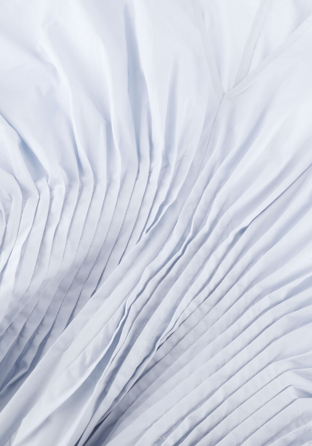 Lichtblauwe COPENHAGEN MUSE  CMPOPLIN-BLOUSE - large