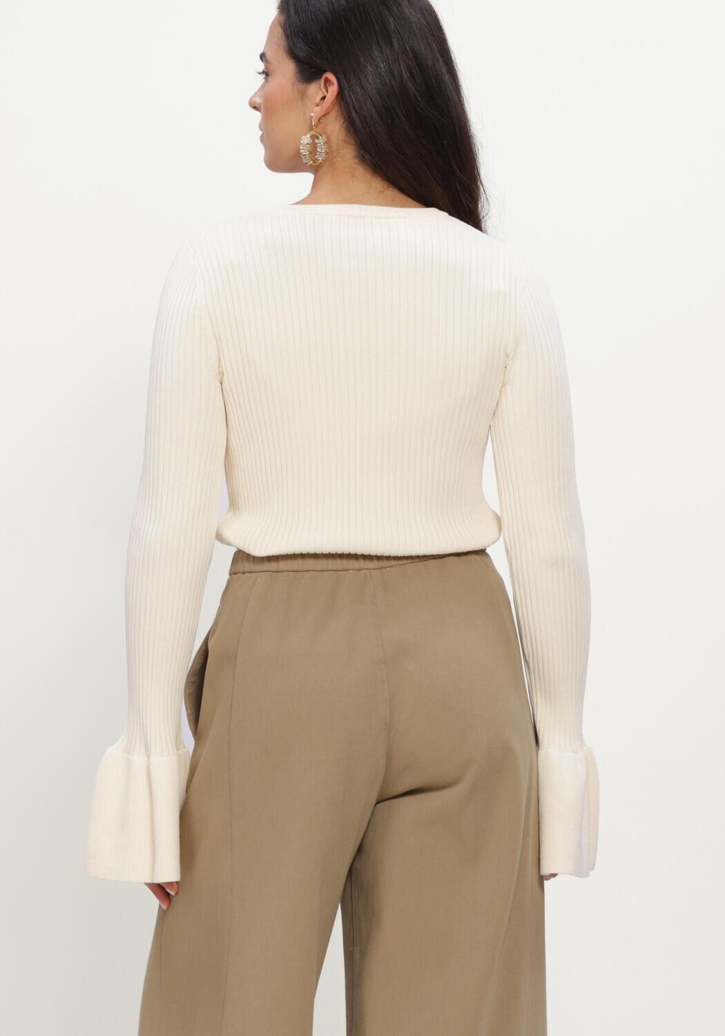 LINA LOCCHI Pull LL-BINE Cr&egrave;me - large