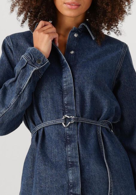 SELECTED WOMEN SLFRELAXED SELMA-NOA LS DENIM SHIRT Blouses Bleu foncé - large