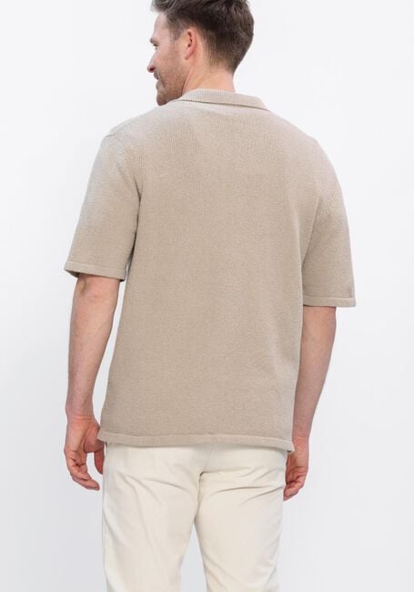 Beige PROFUOMO Polo POLO CAMP BUTTON TH TOWELING - large