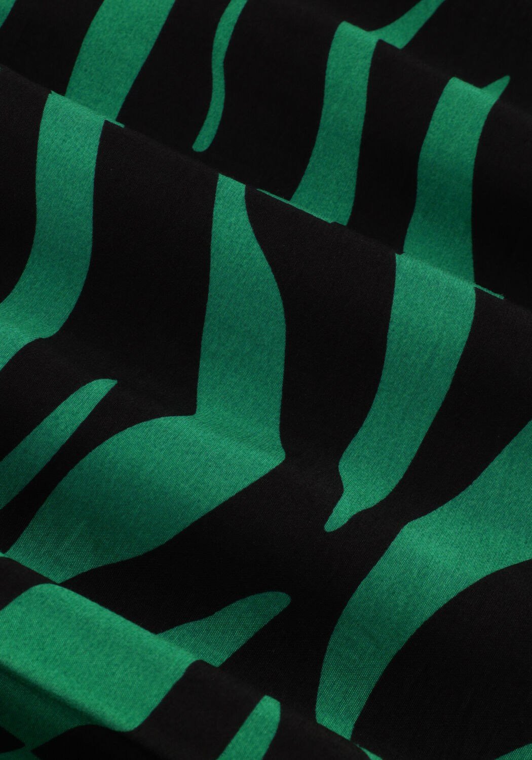 OBJECT Robe midi OBJCIRA L/S SHIRT DRESS 129 en vert - large