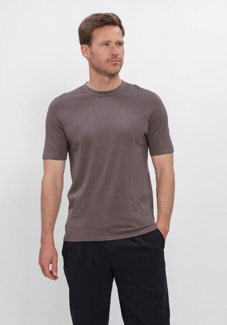 Taupe PROFUOMO T-shirt AERO EASE - large