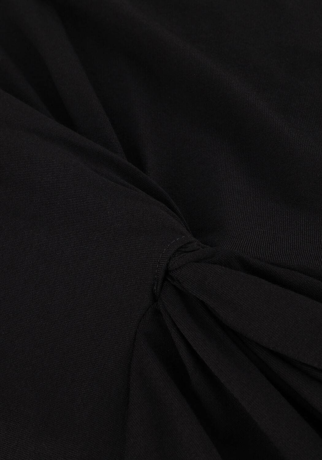 Zwarte JANSEN AMSTERDAM T-shirt FORINE SHIRT V 134 - large