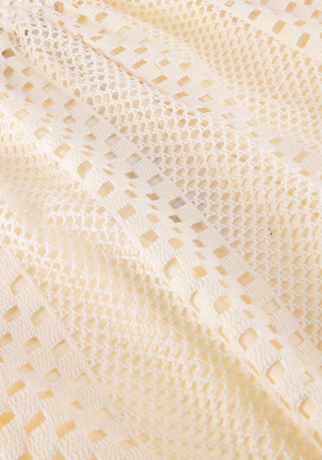 COLOURFUL REBEL Pantalon courte NOLITA CROCHET SHORT &Eacute;cru - large