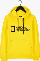 NATIONAL GEOGRAPHIC Chandail UNISEX HOODY WITH BIG LOGO en jaune
