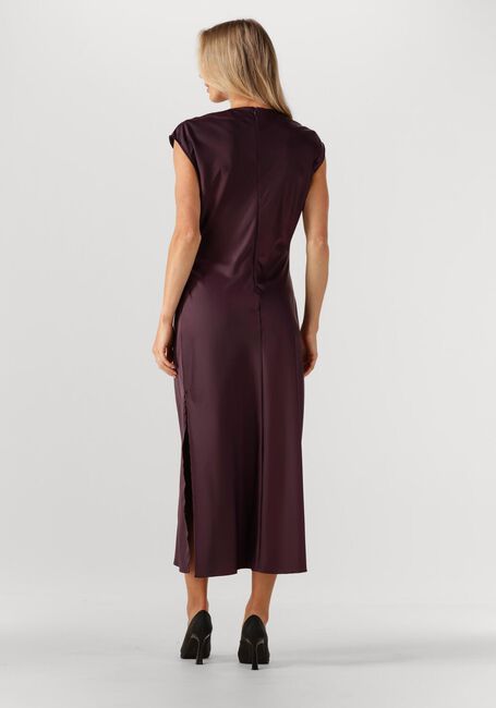 Bordeaux MODSTRÖM Midi jurk TAILORMD DRESS - large