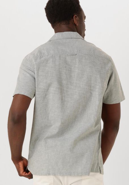 TOMMY JEANS Chemise décontracté TJM LINEN BLEND CAMP SS EXT en gris - large