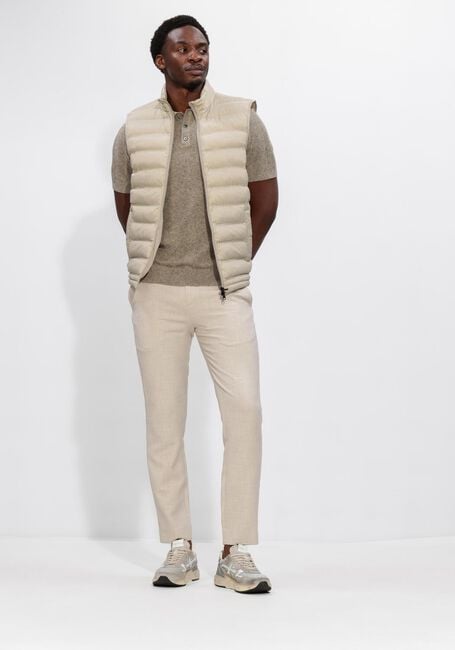 Beige PROFUOMO Polo POLO SS COTTON LINEN - large