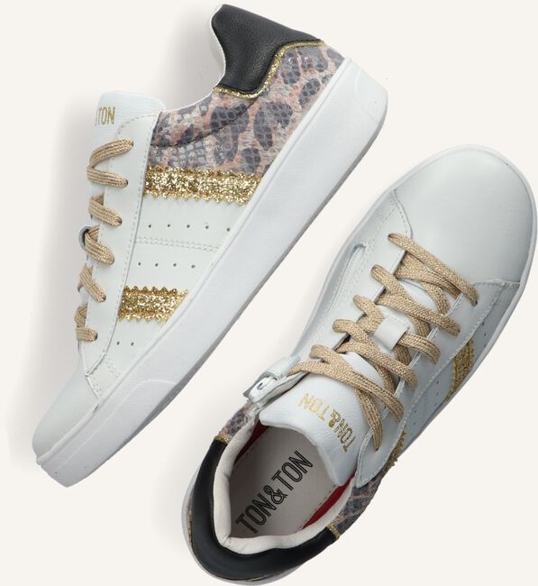 Witte TON & TON Sneakers ERICA Witte TON & TON Sneakers ERICA - large