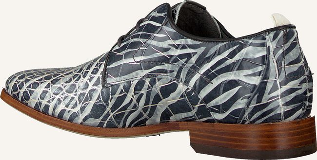 Grijze REHAB Nette schoenen GREG CROCO ZEBRA Grijze REHAB Nette schoenen GREG CROCO ZEBRA - large
