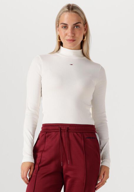 Ecru TOMMY JEANS Coltrui TJW ESSENTIAL MOCK NECK - large