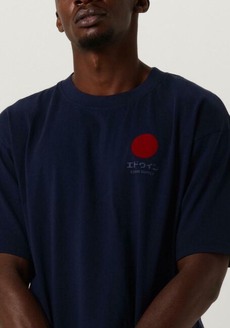 EDWIN T-shirt JAPANESE SUN SUPPLY TS SINGLE JERSEY en bleu - large